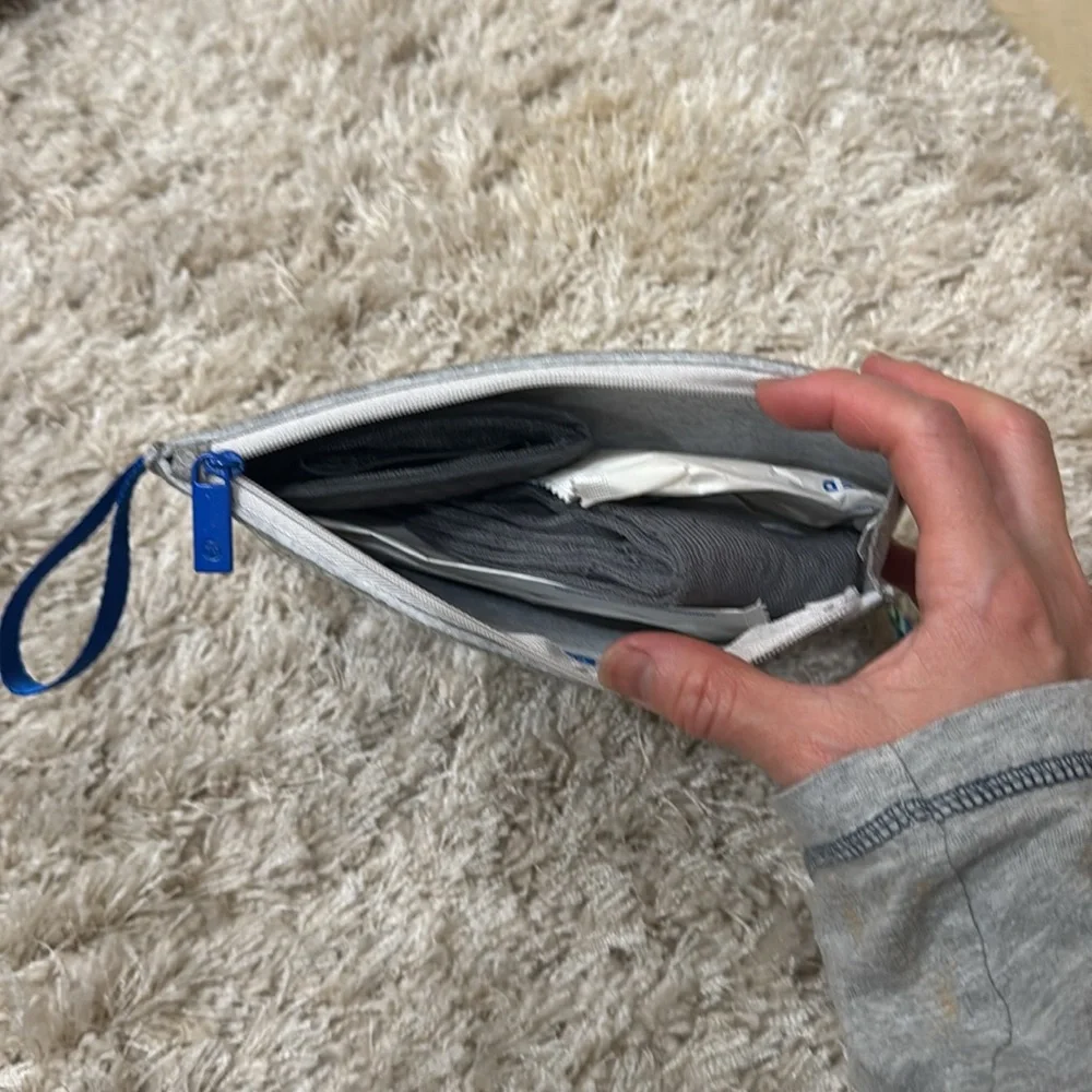 New Therabody X United Flight amenities kit pouch